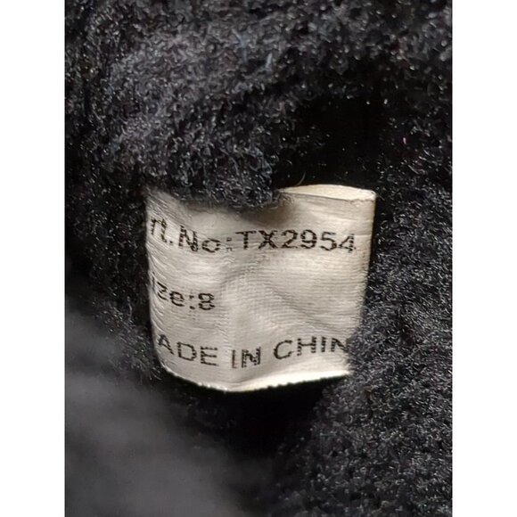 UGG Boots Womens 8 Bailey Bow II Black Suede Pull On Style TX2954 - Picture 9 of 10